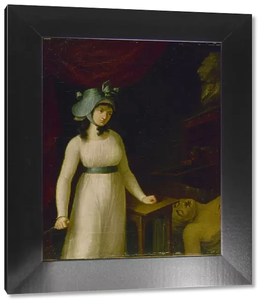 Portrait of Charlotte Corday (1768-1793), Between 1793 and 1798. Creator: Anonymous