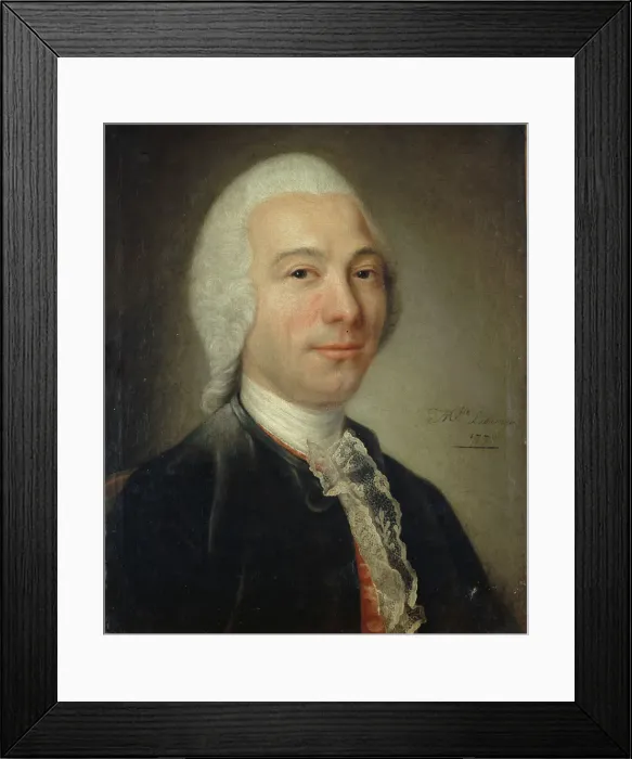 Framed Print : Portrait of Jean le Rond D Alembert (1717-1783), 1770. Creator: Anonymous Framed Print : Portrait of Jean le Rond D Alembert (1717-1783), 1770. Creator: Anonymous