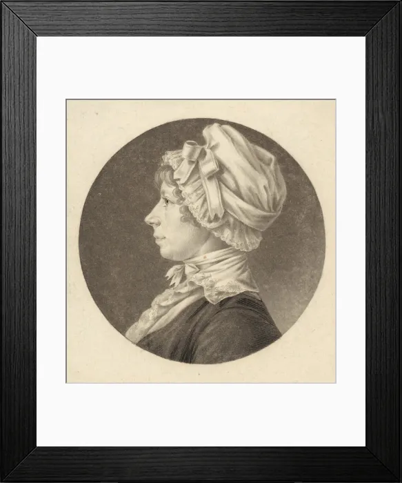 Framed Print : Marianne Welby DeButts, 1805. Creator: Charles Balthazar Julien Fé Framed Print : Marianne Welby DeButts, 1805. Creator: Charles Balthazar Julien Fé