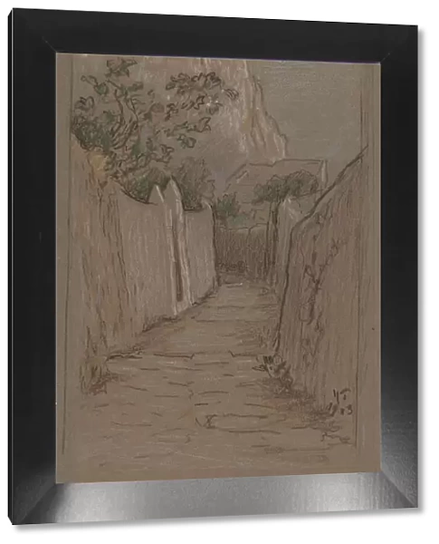 Capri, 1913. Creator: Elihu Vedder