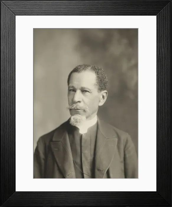 Framed Print : Cabinet card of Rev. G. H. S. Bell, February-March 5, 1894. Creator: C. M. Bell Studio Framed Print : Cabinet card of Rev. G. H. S. Bell, February-March 5, 1894. Creator: C. M. Bell Studio