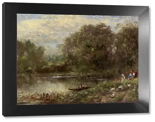 Landscape Called 'The Acorn', 19th century. Creator: James Crawford Thom