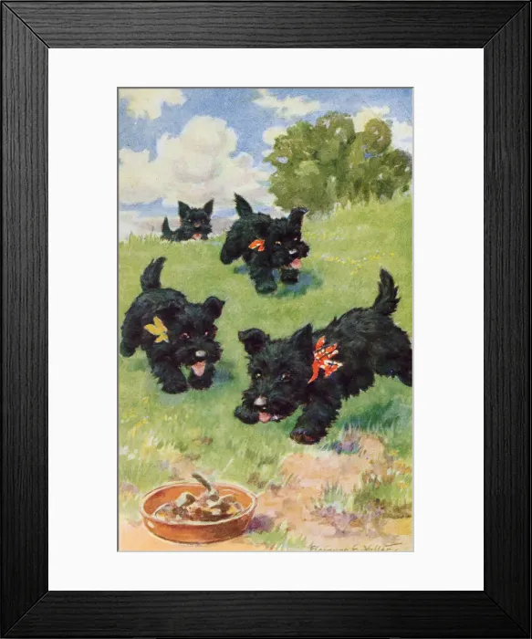 Framed Print : A Good Time Ahead, 1930s. Creator: Florence E Valter Framed Print : A Good Time Ahead, 1930s. Creator: Florence E Valter