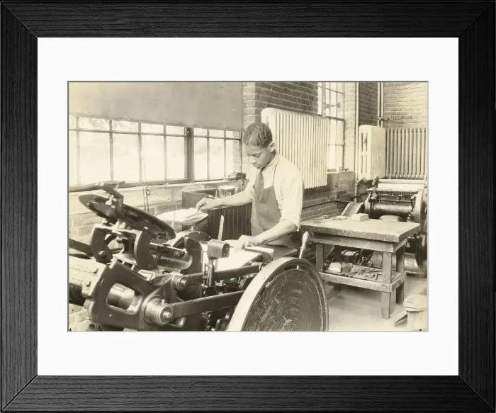 Framed Print : Untitled, ca. 1935. Creator: Lewis Wickes Hine Framed Print : Untitled, ca. 1935. Creator: Lewis Wickes Hine