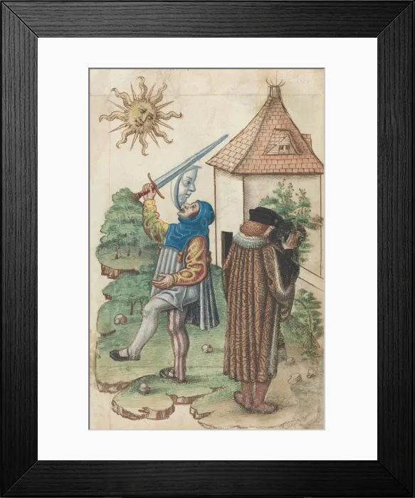 Framed Print : Speak Not Against the Sun and Do Not Make Water Facing the Sun'[fol Framed Print : Speak Not Against the Sun and Do Not Make Water Facing the Sun'[fol