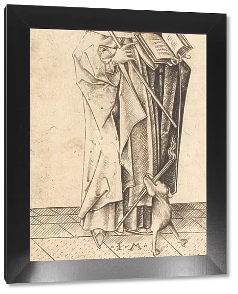 Saint Dominic, c. 1470. Creator: Israhel van Meckenem