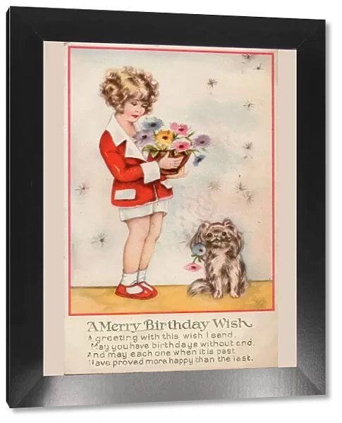 A Merry Birthday Wish, c1932. Creator: Unknown
