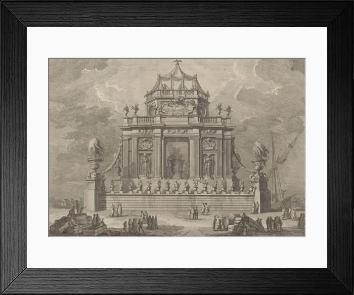Framed Print : The Preparation of Theriac in Venice, for the Chinea'Festival, 1773 Framed Print : The Preparation of Theriac in Venice, for the Chinea'Festival, 1773