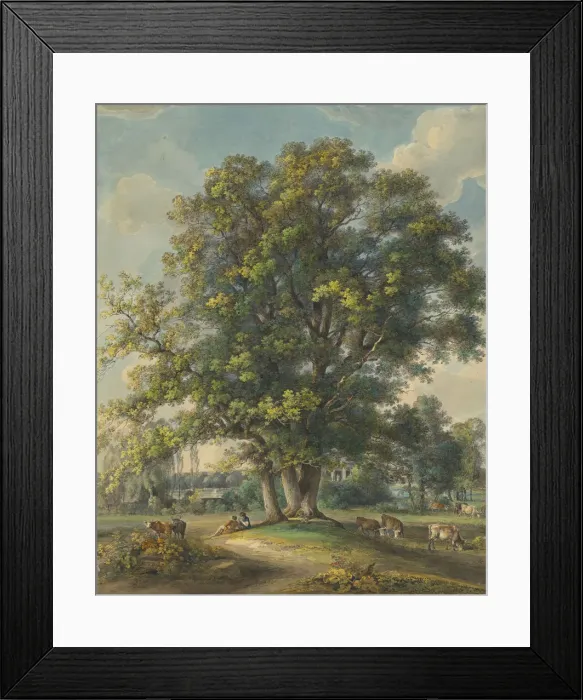 Framed Print : Et in Arcadia Ego, 1790 / 1800. Creator: Johann Georg von Dillis Framed Print : Et in Arcadia Ego, 1790 / 1800. Creator: Johann Georg von Dillis