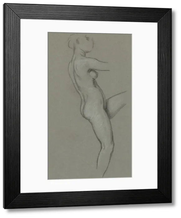 Framed Print : Study for The Fates Gathering in the Stars, 1884-1887. Creator: Elihu Vedder Framed Print : Study for The Fates Gathering in the Stars, 1884-1887. Creator: Elihu Vedder