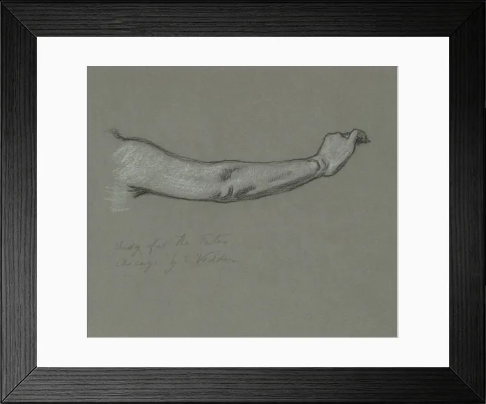 Framed Print : Study for The Fates Gathering in the Stars, 1884-1887. Creator: Elihu Vedder Framed Print : Study for The Fates Gathering in the Stars, 1884-1887. Creator: Elihu Vedder