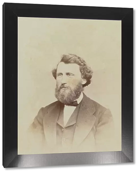 Carte-de-visite portrait of Walter W. Johnson, 1868. Creator: Henry Ulke