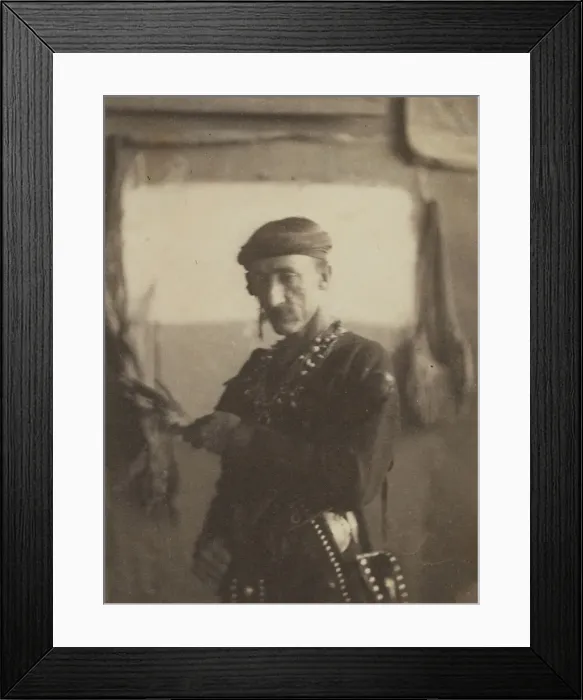 Framed Print : Frank Hamilton Cushing, 1895. Creator: Thomas Eakins Framed Print : Frank Hamilton Cushing, 1895. Creator: Thomas Eakins