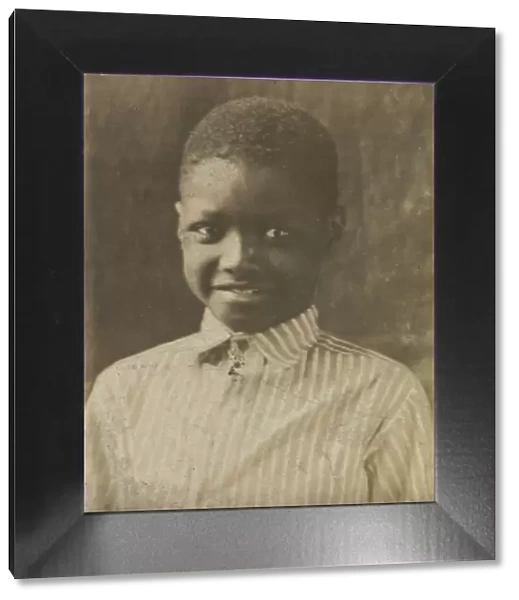 Photographic print of a young boy, early 20th century. Creator: Unknown