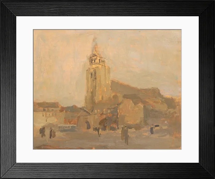 Framed Print : Eglise Saint Merry, n. d. Creator: Frank Edwin Scott Framed Print : Eglise Saint Merry, n. d. Creator: Frank Edwin Scott