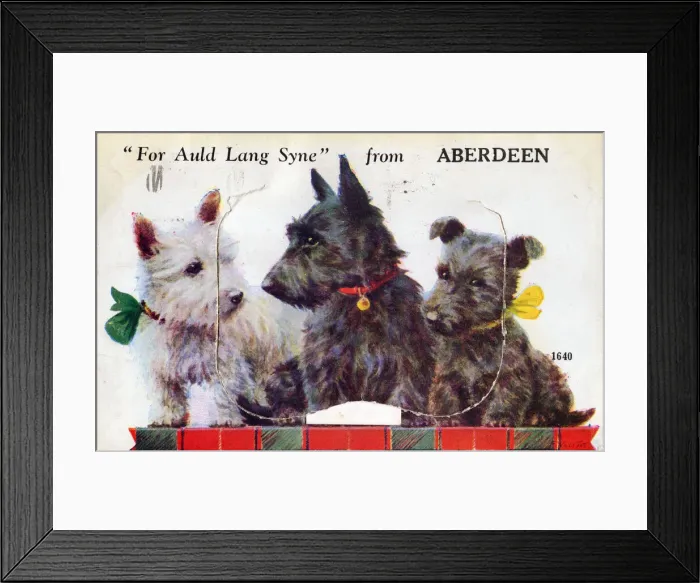 Framed Print : For Auld Lang Syne'from Aberdeen, 1933. Creator: Unknown Framed Print : For Auld Lang Syne'from Aberdeen, 1933. Creator: Unknown