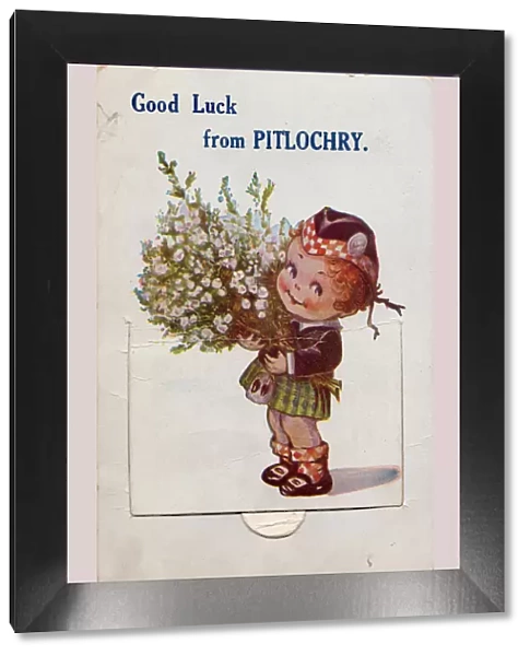 Good Luck from Pitlochry, 1930s. Creator: Unknown