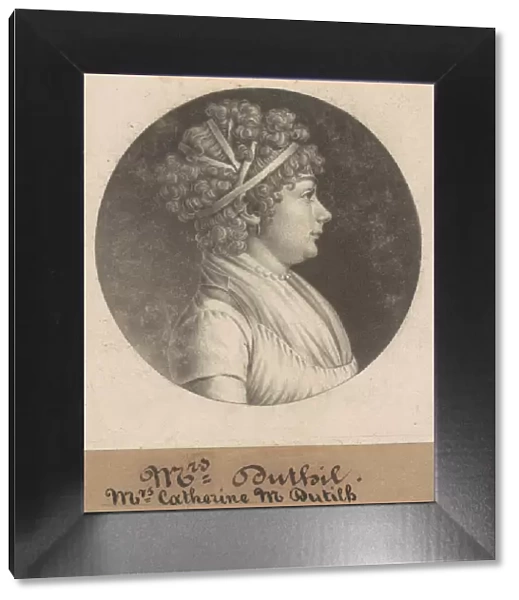 Catherine D. Dutilh, 1801. Creator: Charles Balthazar Julien Fevret de Saint-Mé