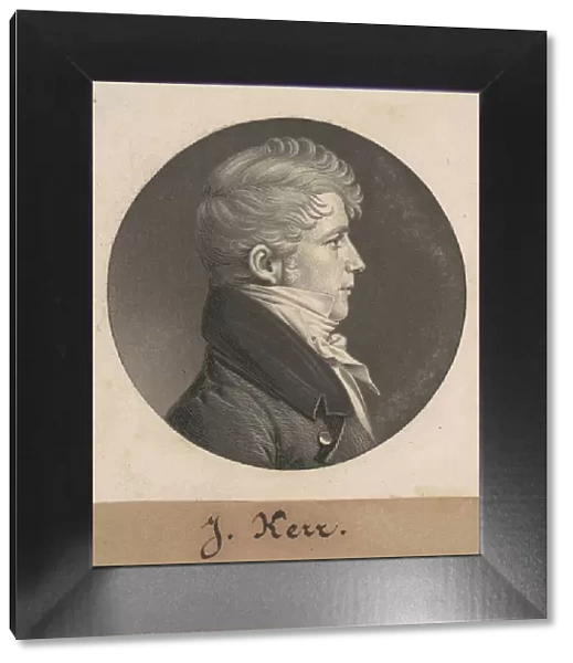 John Leeds Kerr, 1808. Creator: Charles Balthazar Julien Fevret de Saint-Memin