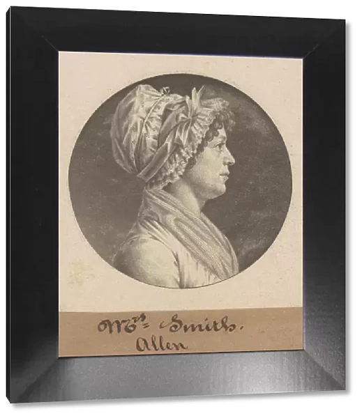 Mrs. Smith, 1801. Creator: Charles Balthazar Julien Fevret de Saint-Memin