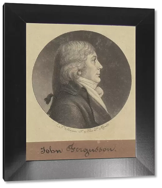 John Ferguson, 1797. Creator: Charles Balthazar Julien Fevret de Saint-Memin