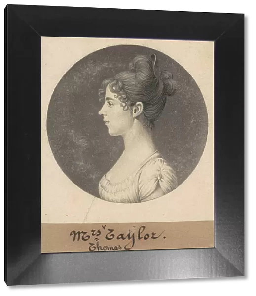 Lucy Harrison Singleton Taylor, 1808. Creator: Charles Balthazar Julien Fé