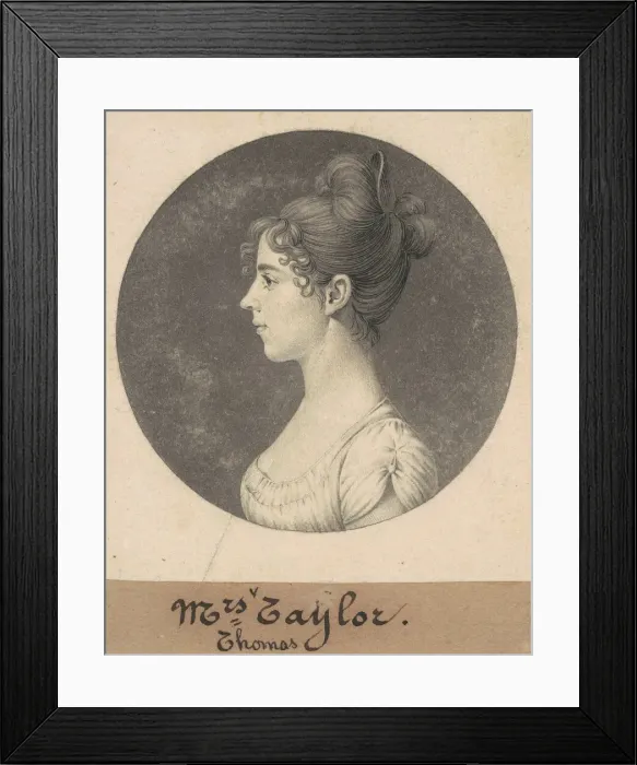 Framed Print : Lucy Harrison Singleton Taylor, 1808. Creator: Charles Balthazar Julien Fé Framed Print : Lucy Harrison Singleton Taylor, 1808. Creator: Charles Balthazar Julien Fé