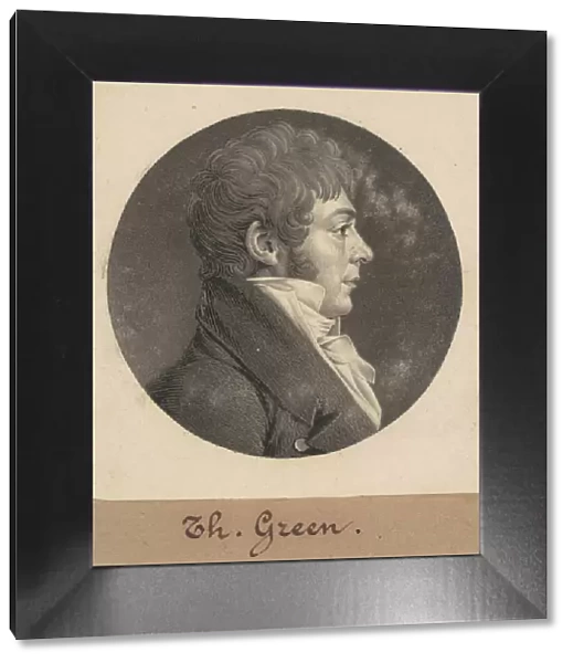 Thomas Green, 1809. Creator: Charles Balthazar Julien Fevret de Saint-Memin