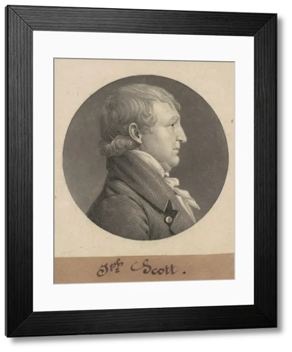 Framed Print : Hubbard Taylor, c. 1808. Creator: Charles Balthazar Julien Fevret de Saint-Mé Framed Print : Hubbard Taylor, c. 1808. Creator: Charles Balthazar Julien Fevret de Saint-Mé