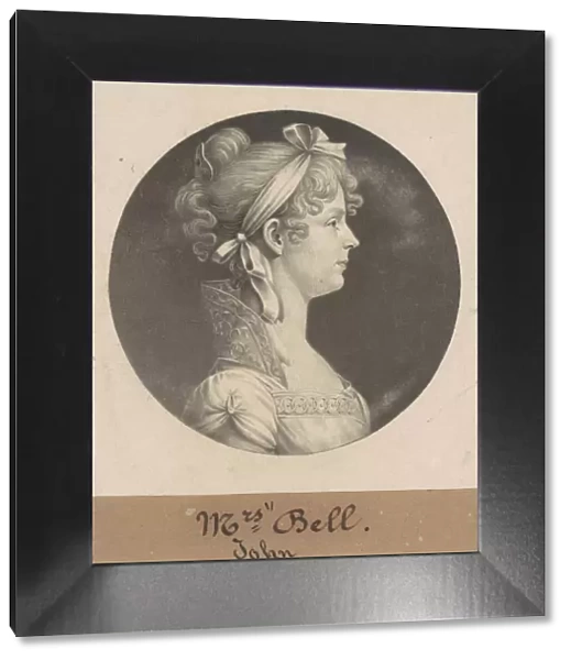 Mary Ann Walker Bell, 1808. Creator: Charles Balthazar Julien Fevret de Saint-Mé