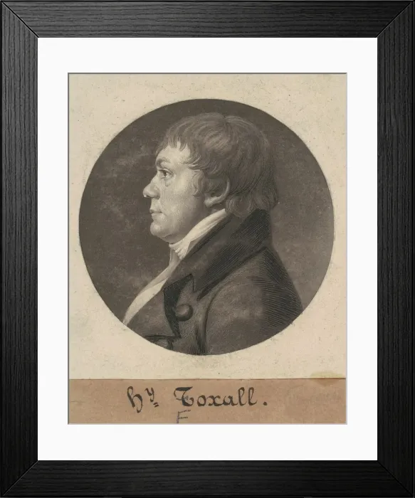 Framed Print : Henry Foxall, 1806. Creator: Charles Balthazar Julien Fevret de Saint-Memin Framed Print : Henry Foxall, 1806. Creator: Charles Balthazar Julien Fevret de Saint-Memin