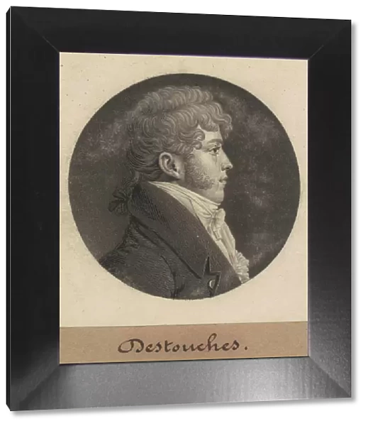 Destouches, 1809. Creator: Charles Balthazar Julien Fevret de Saint-Memin