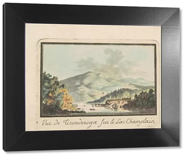 View of Ticonderoga from Lake Champlain, 1794-1796. Creator