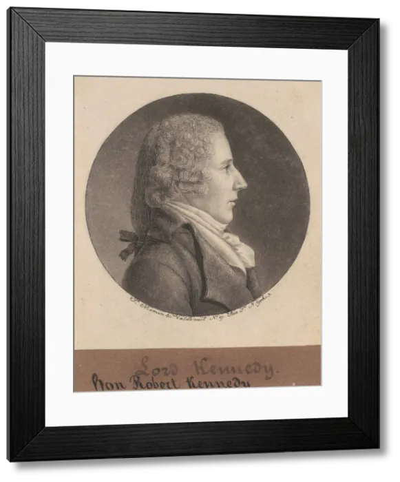 Framed Print : Robert Kennedy, 1796-1797. Creator: Charles Balthazar Julien Fevret de Saint-Mé Framed Print : Robert Kennedy, 1796-1797. Creator: Charles Balthazar Julien Fevret de Saint-Mé