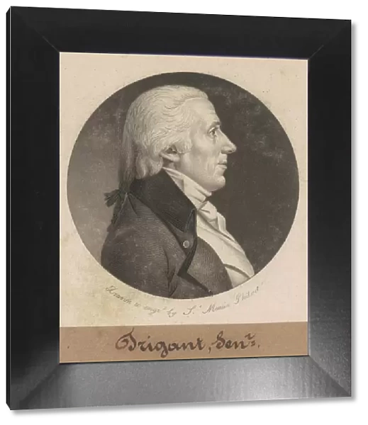 Trigant, Sr. 1801. Creator: Charles Balthazar Julien Fevret de Saint-Memin