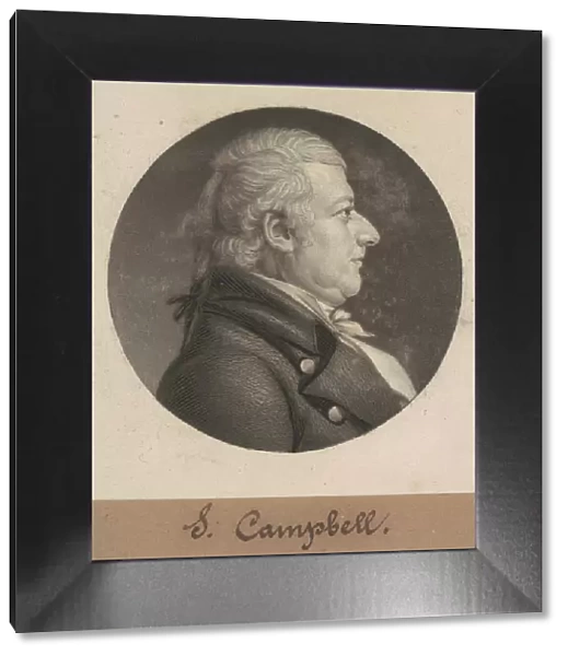 John Campbell, 1806. Creator: Charles Balthazar Julien Fevret de Saint-Memin