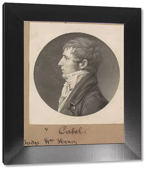 William H. Cabell, 1807. Creator: Charles Balthazar Julien Fevret de Saint-Mé