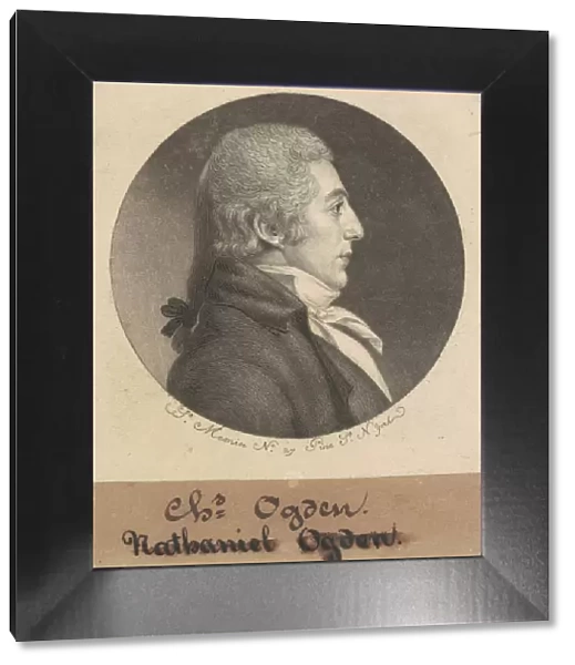 Abraham Ogden, Jr. 1798. Creator: Charles Balthazar Julien Fevret de Saint-Mé
