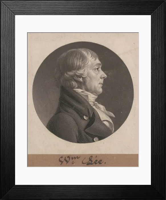 Framed Print : John S. Smith, c. 1805. Creator: Charles Balthazar Julien Fevret de Saint-Memin Framed Print : John S. Smith, c. 1805. Creator: Charles Balthazar Julien Fevret de Saint-Memin