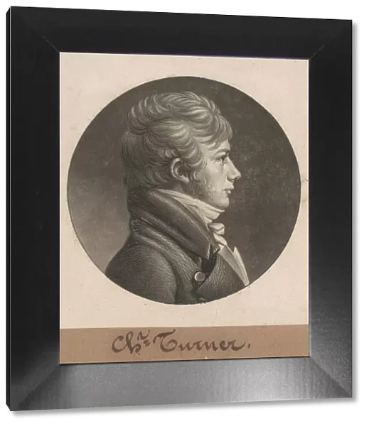 Charles Turner, 1807. Creator: Charles Balthazar Julien Fevret de Saint-Memin