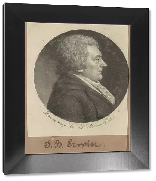Joseph Erwin, 1798. Creator: Charles Balthazar Julien Fevret de Saint-Memin