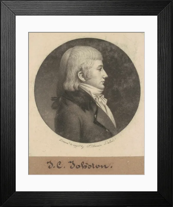 Framed Print : James Cathcart Johnston, 1799-1801. Creator: Charles Balthazar Julien Fé Framed Print : James Cathcart Johnston, 1799-1801. Creator: Charles Balthazar Julien Fé