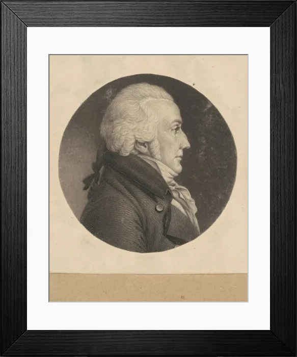 Framed Print : Unidentified Man, 1798-1803. Creator: Charles Balthazar Julien Fé Framed Print : Unidentified Man, 1798-1803. Creator: Charles Balthazar Julien Fé