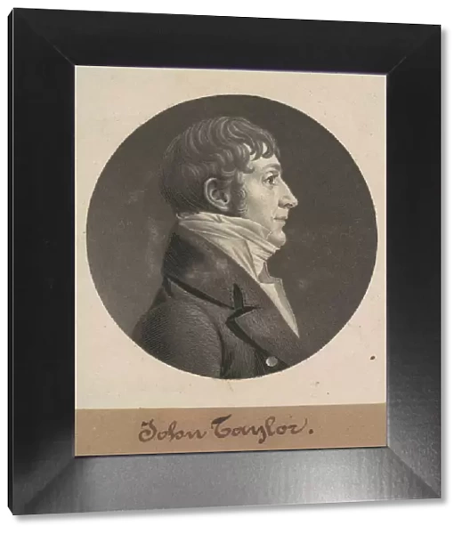 John Taylor, 1806. Creator: Charles Balthazar Julien Fevret de Saint-Memin