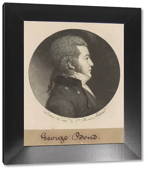 George Bond, 1798-1803. Creator: Charles Balthazar Julien Fevret de Saint-Memin