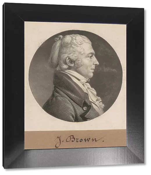 James Brown, Sr. 1808. Creator: Charles Balthazar Julien Fevret de Saint-Memin