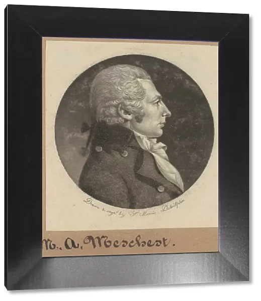 M. A. Meschert, 1800. Creator: Charles Balthazar Julien Fevret de Saint-Memin