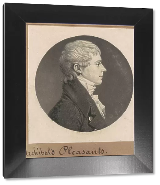 Archibald Pleasants, Jr. 1808. Creator: Charles Balthazar Julien Fé