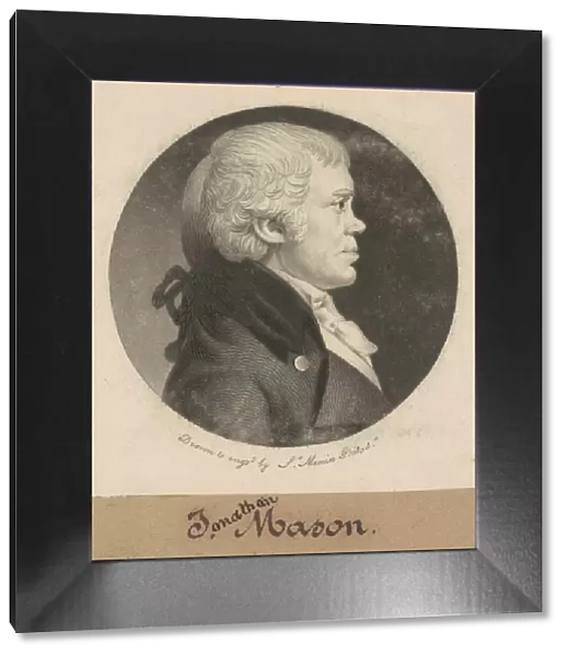 Jonathan Mason, 1800. Creator: Charles Balthazar Julien Fevret de Saint-Memin