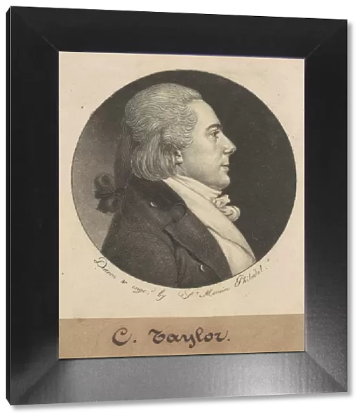 Charles Taylor, 1799. Creator: Charles Balthazar Julien Fevret de Saint-Memin